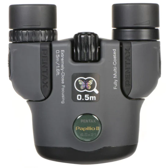 Pentax 6.5x21 U-Series Papilio II Binoculars - Image 2