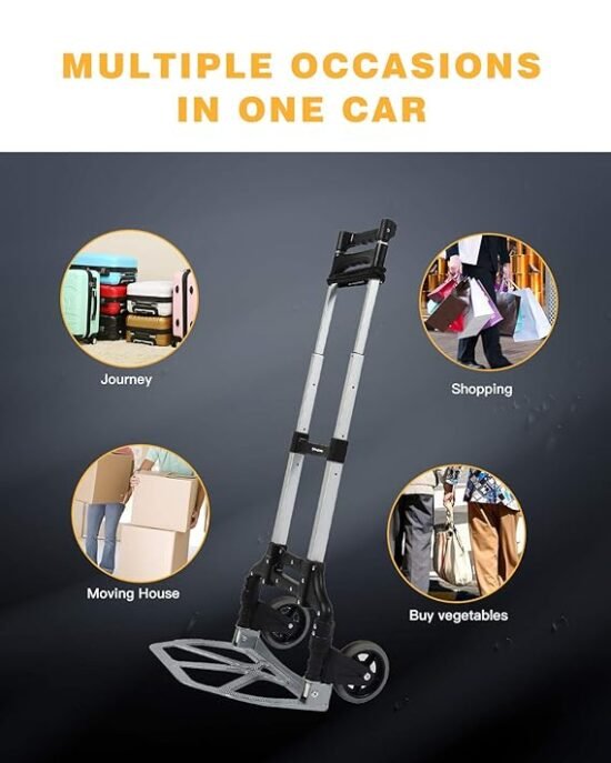Kingcamp Luggage Folding Cart KC3908 - Image 3