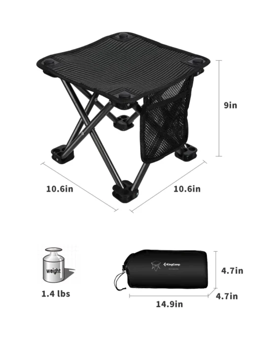 KingCamp KC1903 Mini Folding CampingStool - Image 2