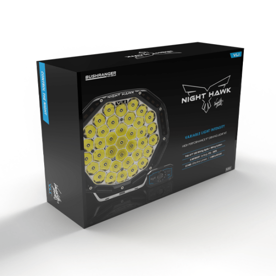 Bushranger Night Hawk VLI 9′′ Driving Light | KIT - Image 2