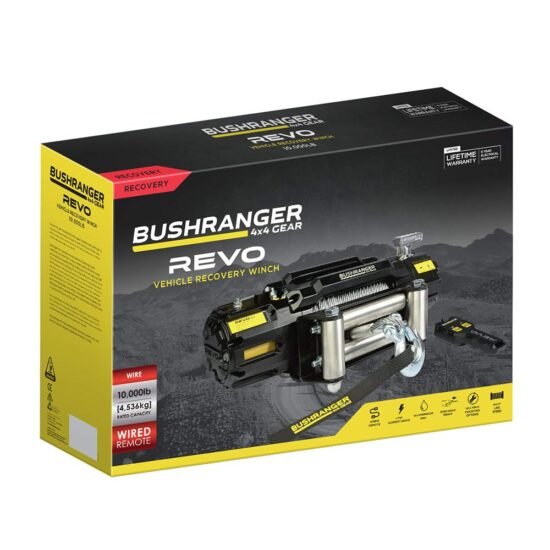 Bushranger REVO Winch | 10,000LB | WIRE - Image 3