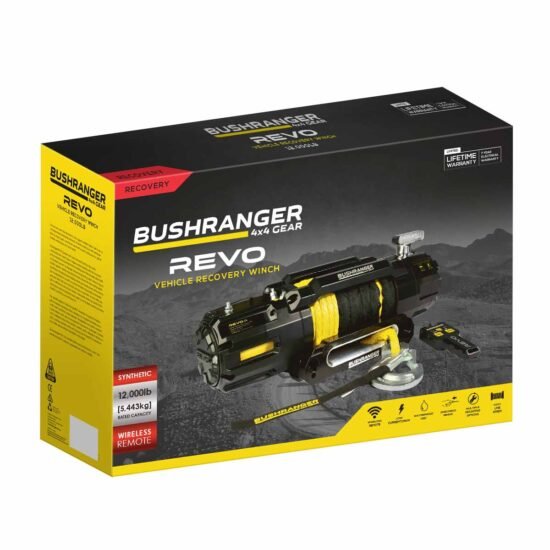 Bushranger REVO Winch | 12,000LB | SYNTHETIC - Image 5