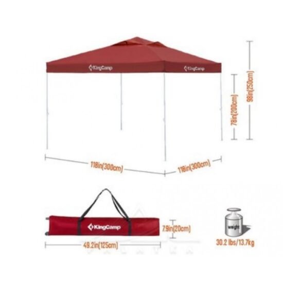 Kingcamp Canopy LTent KT3060 - Image 2