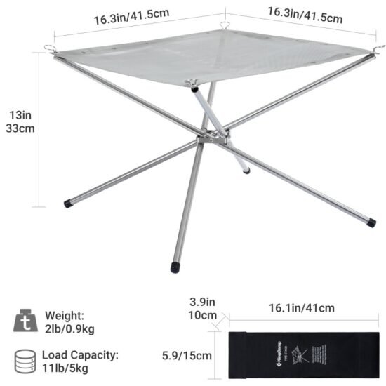 Kingcamp Fire Stand KA2207 - Image 2