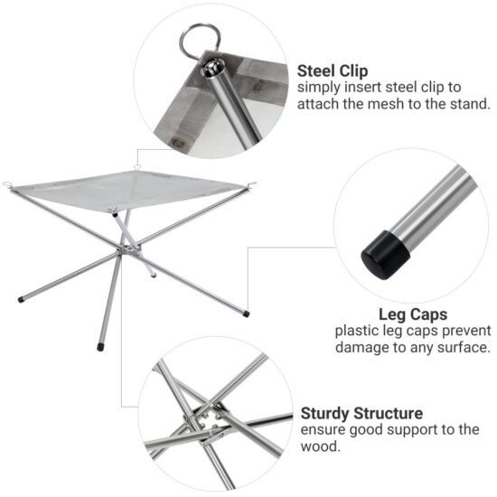 Kingcamp Fire Stand KA2207 - Image 4