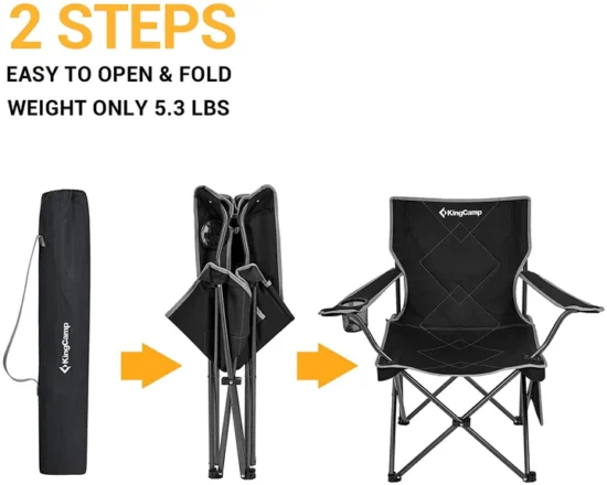 Kingcamp Lotus B-10 Chair KC2216 - Image 3