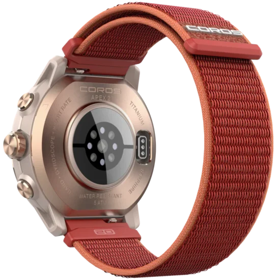 COROS APEX 2 GPS Outdoor Watch Coral - Image 5