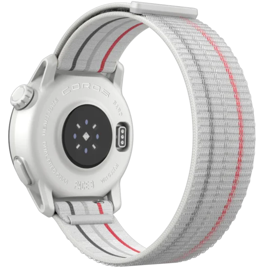 COROS PACE 3 GPS Sport watch White Nylon Band - Image 4